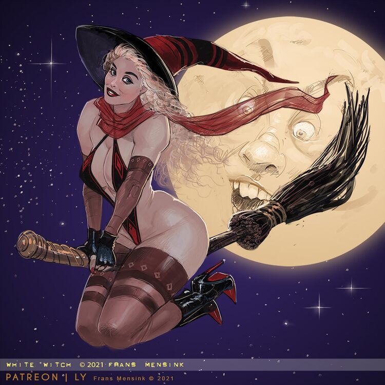 White Witch By FransMensinkArtist.jpg