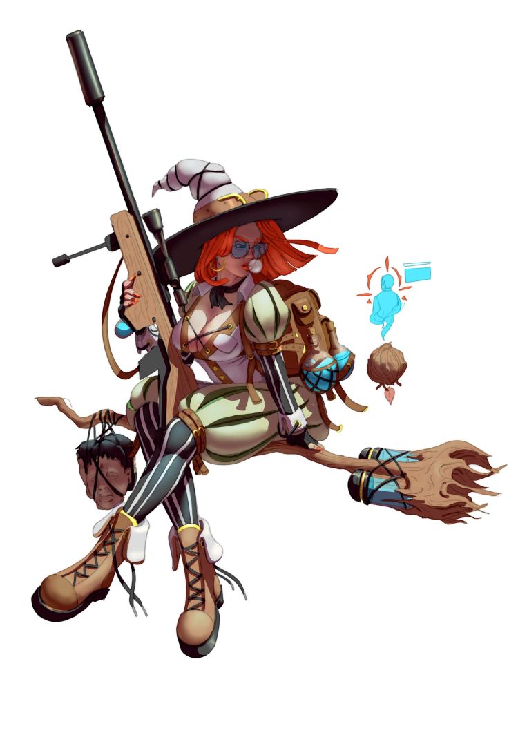 Witch hunter от Yahyaoui Jihed.jpg