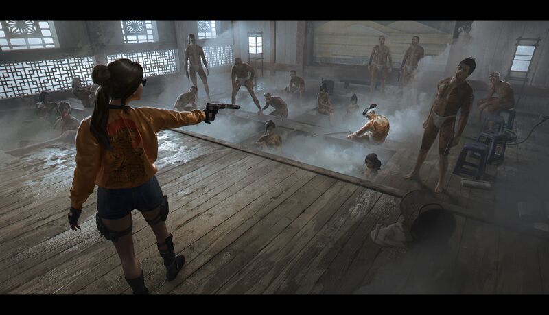 Yakuza Sauna от Krassimir Mercier.jpg